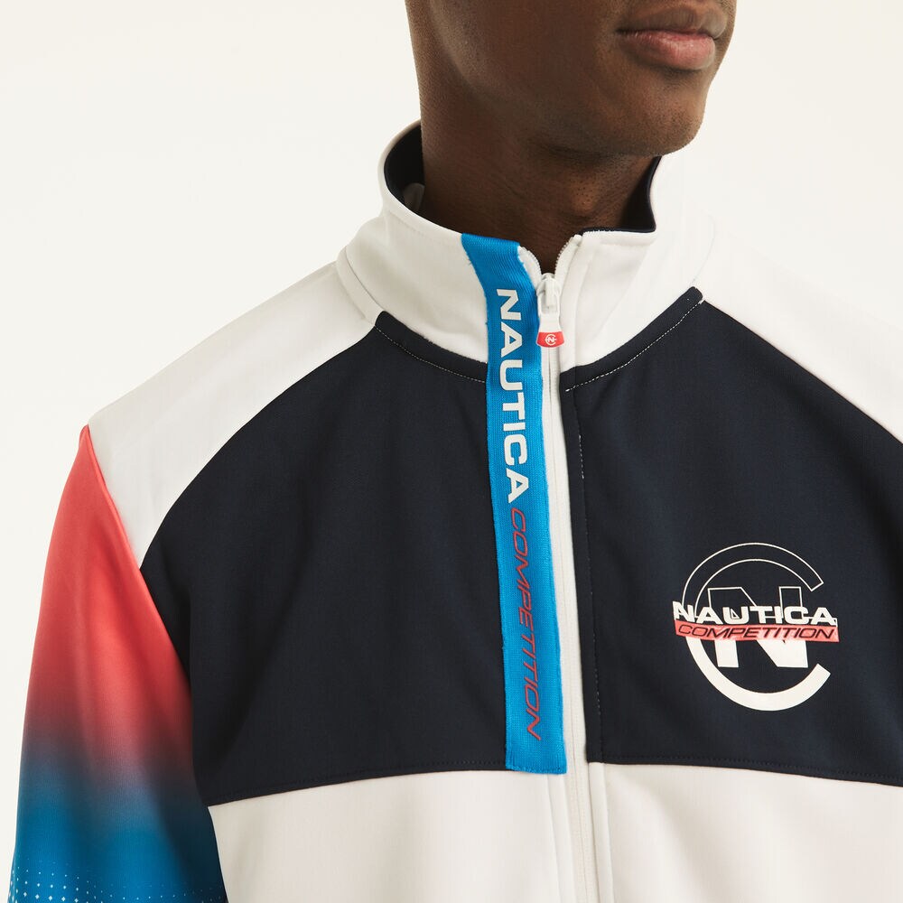 Competition Full-Zip Jacket,Bright White,large