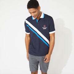 CLASSIC FIT PERFORMANCE NAVTECH SASH POLO,Navy,large
