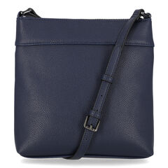 Zip Crossbody Bag,Charcoal Blue Heather,large