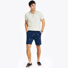 8.5" PRINTED DECK SHORT,Lapis Blue,large