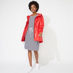 HOODED RAIN JACKET,Tomales Red,large