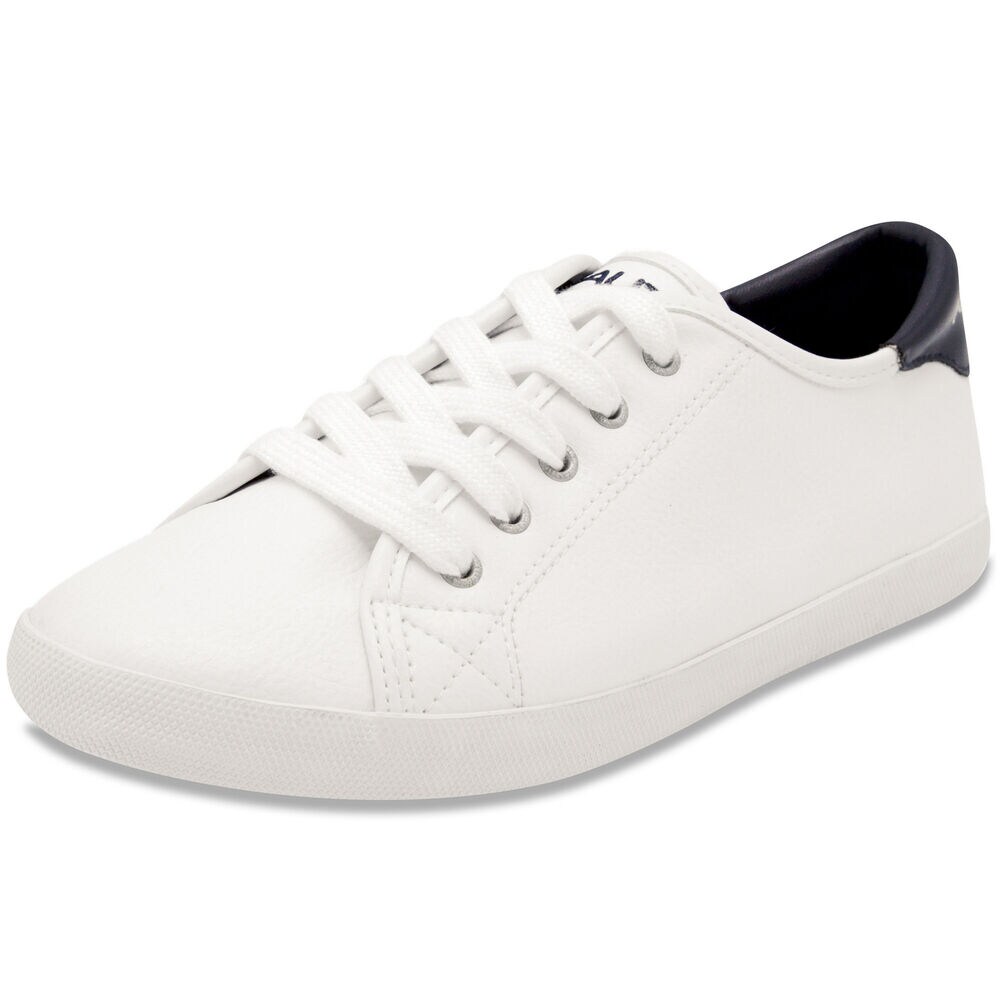 Lanyard Sneakers - White,Shell,large