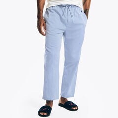 Herringbone Pajama Pant,Estate Blue,large