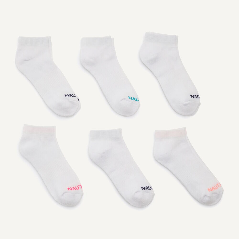 Athletic Quarter Socks, 6-Pack,Multi,large