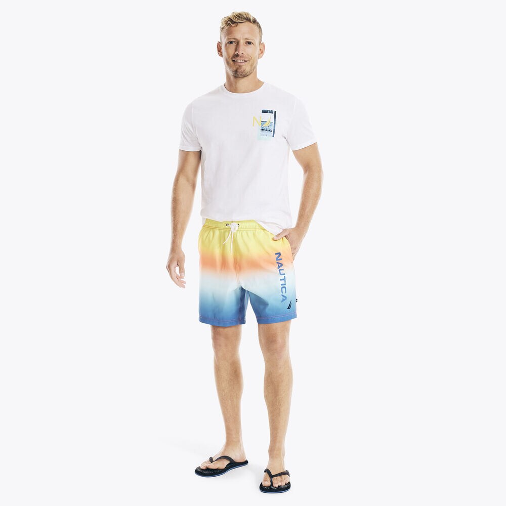 6" SUSTAINABLY CRAFTED GRADIENT SWIM,Tropic Orange,large