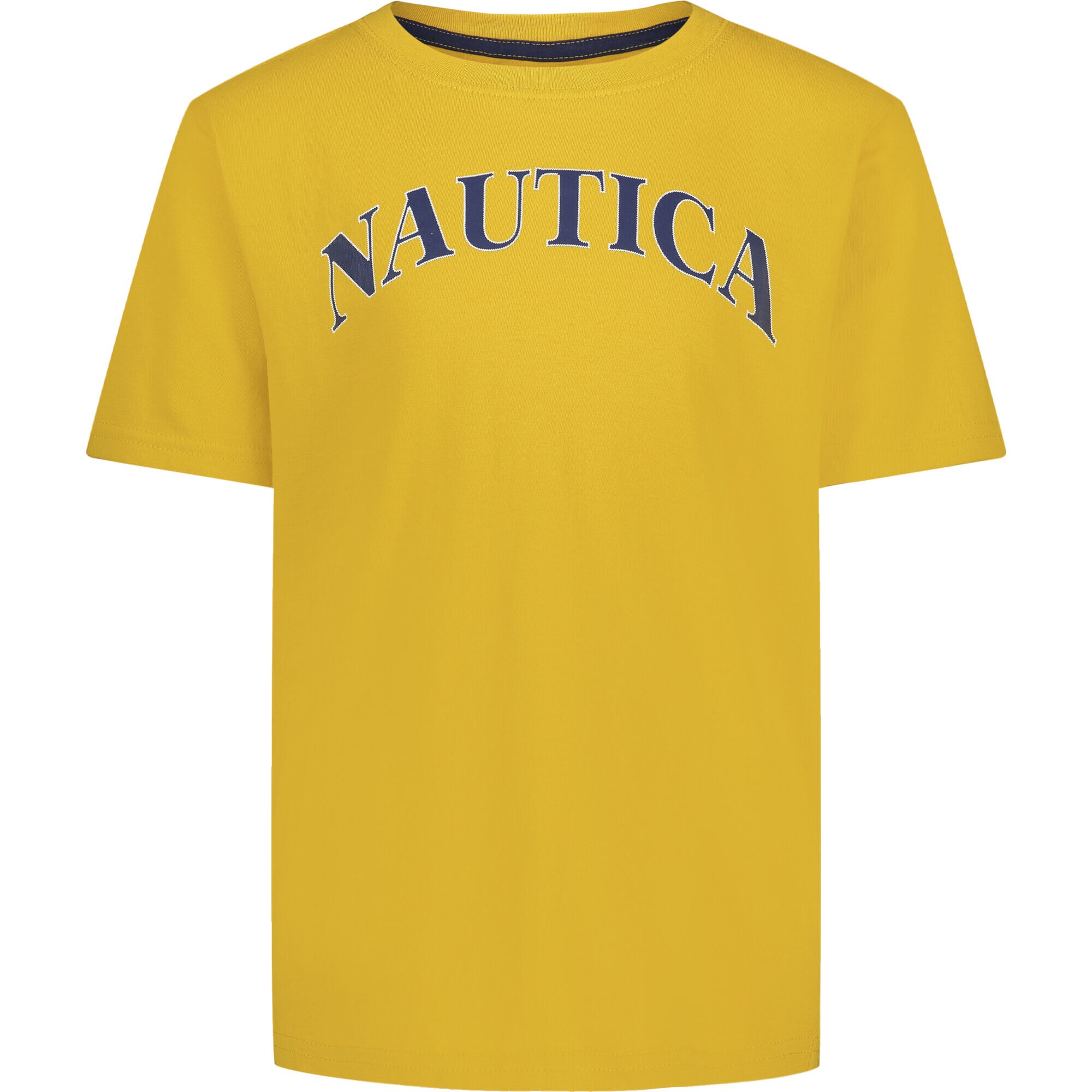BOYS' LOGO GRAPHIC T-SHIRT (8-20),Empire Gold,large
