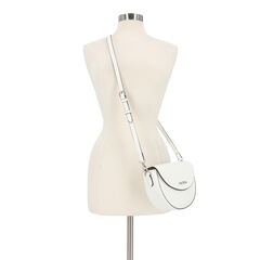 Flap Crossbody Bag,Antique White Wash,large