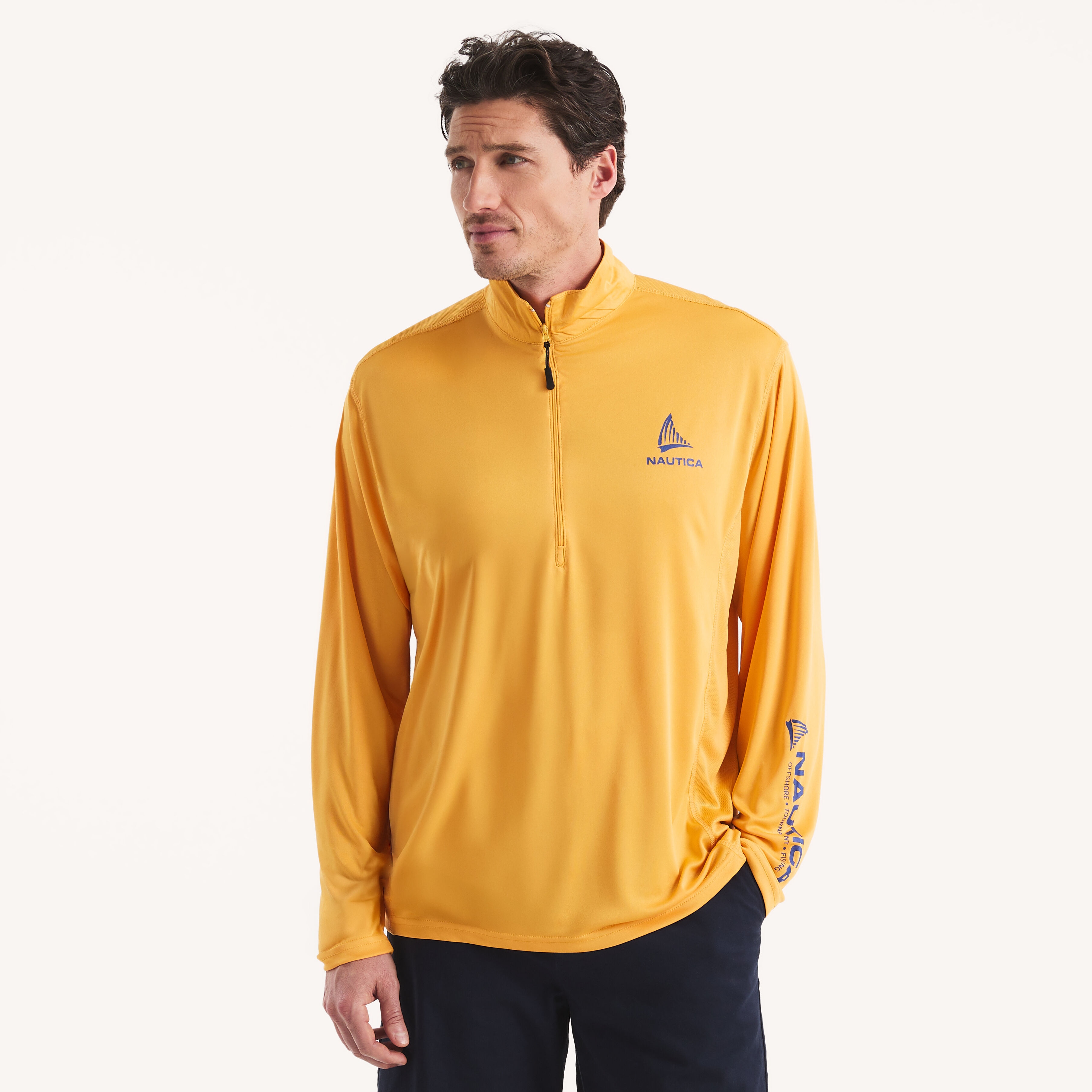Nautica OTF Quarter-Zip UPF 50+ Pullover | Nautica
