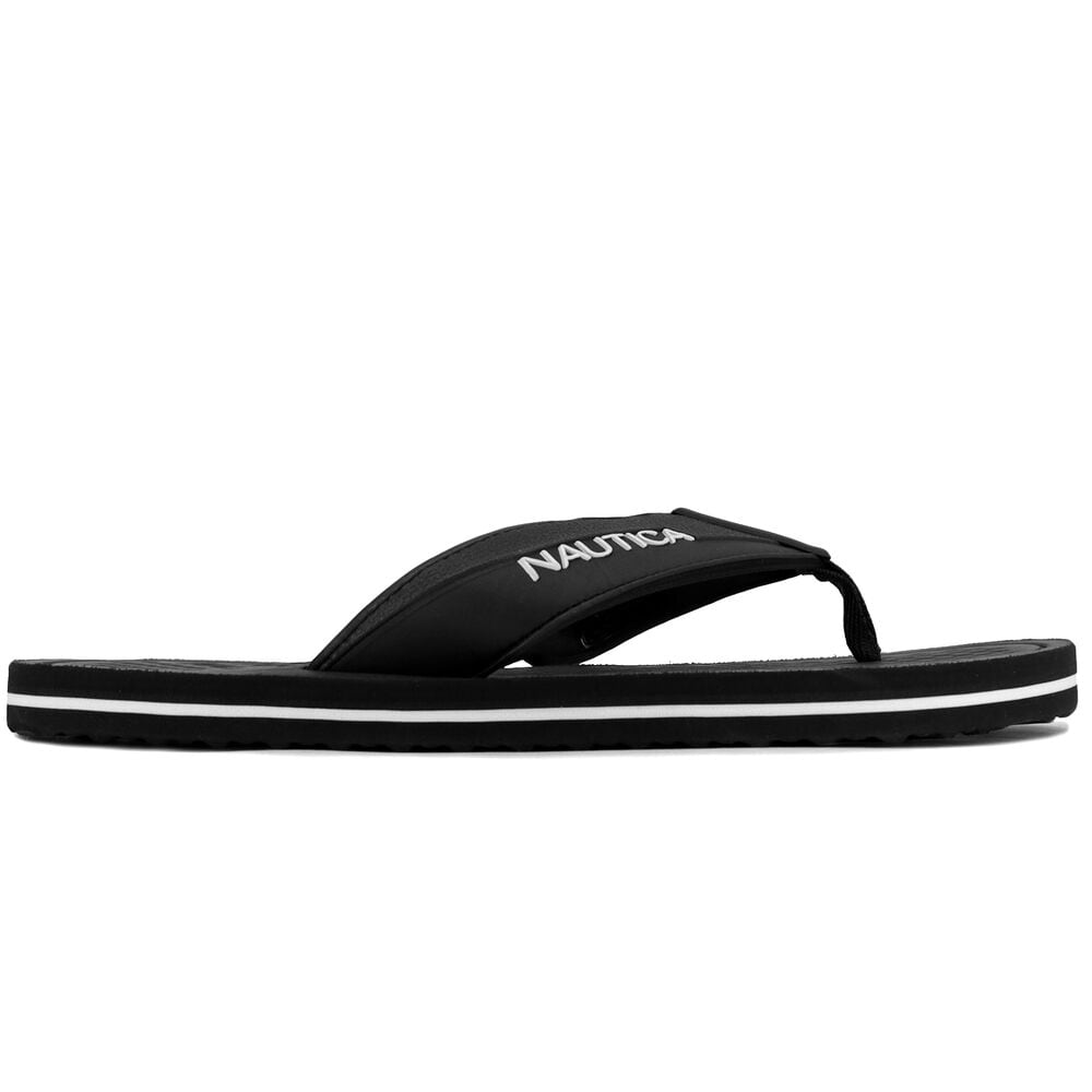 LOGO SANDAL,Black,large