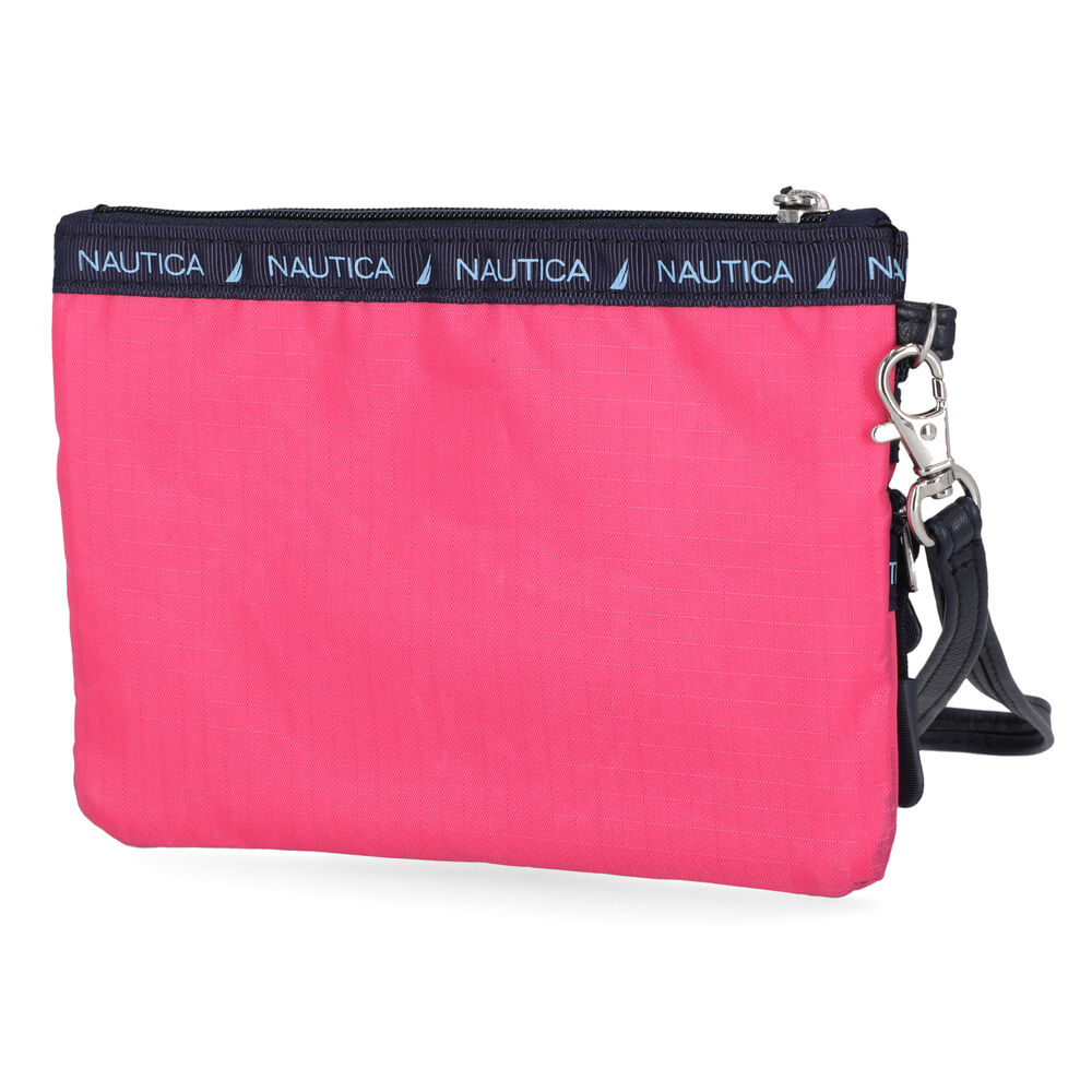 NYLON LOGO WRISTLET,Nautica Red/Orange,large