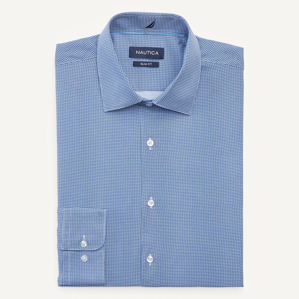 Slim Fit Wrinkle-Resistant Dress Shirt,Papyrus,large