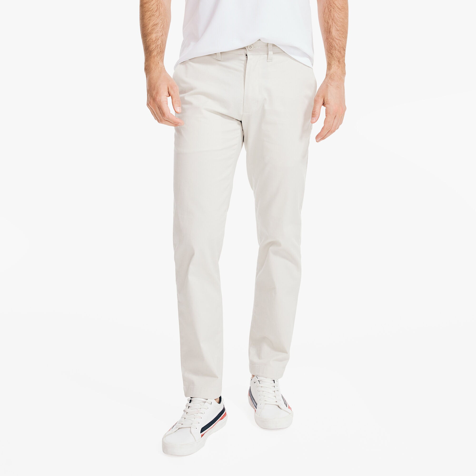 CLASSIC FIT PERFORMANCE PANT,Nautica Stone,large
