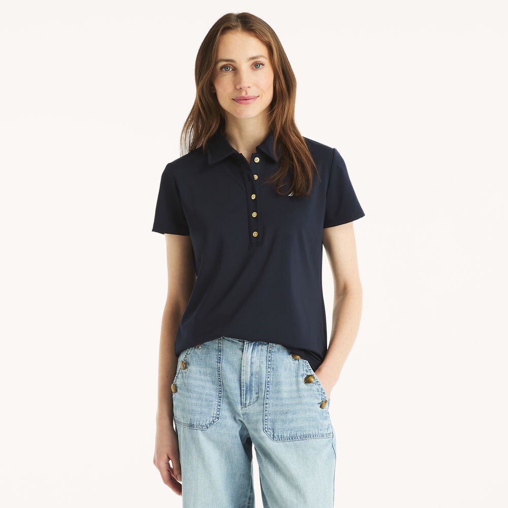 Soft Touch Polo,Navy,large