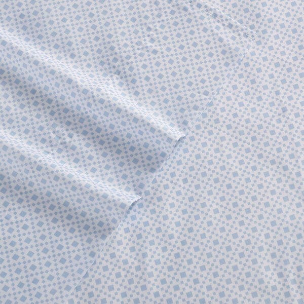 Annie Geo Blue Twin Sheet Set