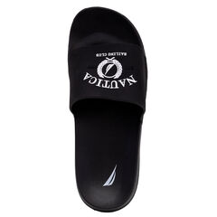 brand icon Slide Sandal,Black,large