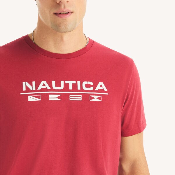 Logo Flag Graphic T-Shirt