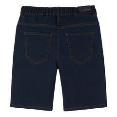 LITTLE BOYS' DENIM KNIT PULL-ON SHORT (4-7),Ballard Blue,large