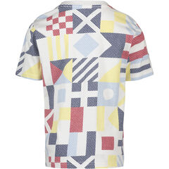 TODDLER BOYS' SIGNAL PATCHWORK GRAPHIC T-SHIRT (2T-4T),Antique White Wash,large
