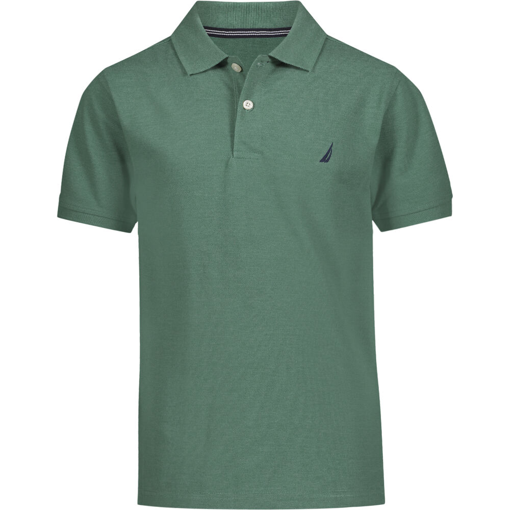 TODDLER BOYS' BRAND ICON POLO (2T-4T),Juniper Green,large