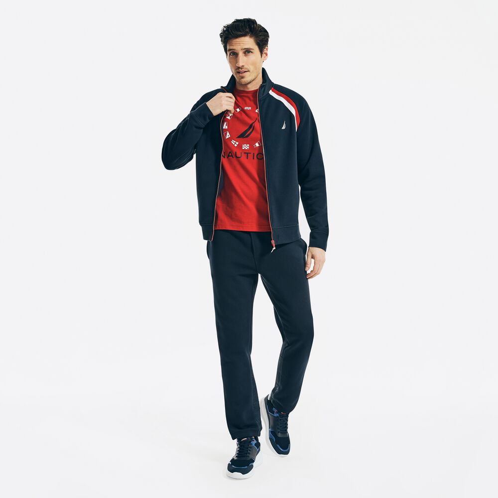HERITAGE FULL-ZIP SWEATSHIRT,Navy,large