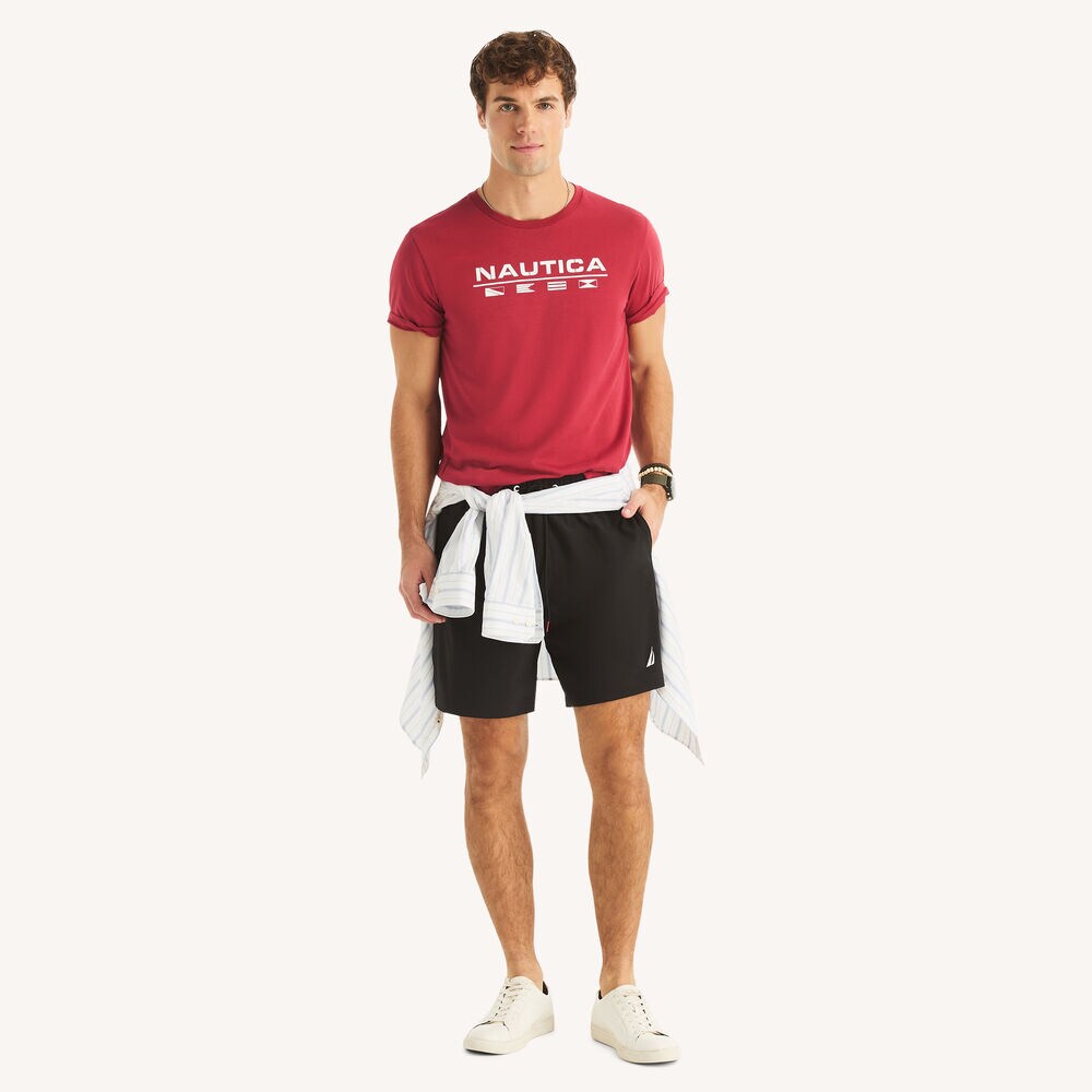 Logo Flag Graphic T-Shirt,Melonberry,large
