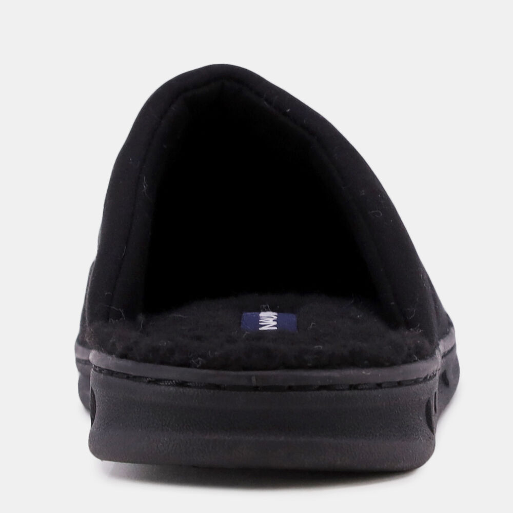 LOGO JERSEY SLIPPER,Black,large