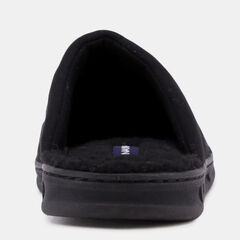 LOGO JERSEY SLIPPER,Black,large