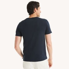 Summer Waves Graphic T-Shirt,Navy,large