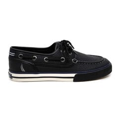 BOY'S SPINNAKER BOAT SHOE,Charcoal,large