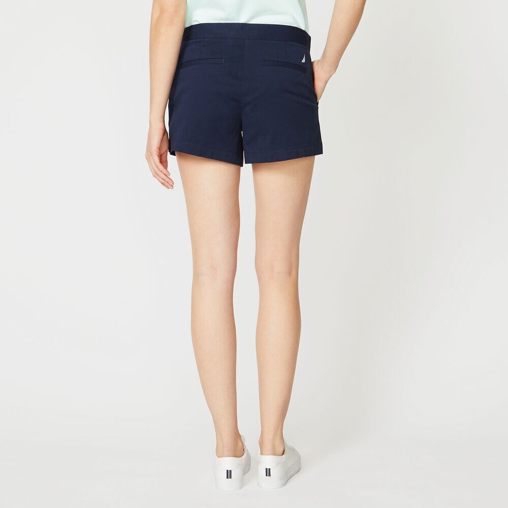 4" STRETCH-TWILL SAILOR SHORT,Stellar Blue Heather,large