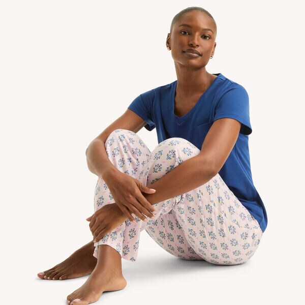 Printed Pajama Pant Set