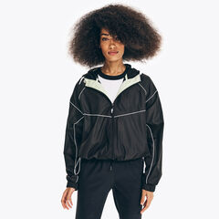 NAVTECH PACKABLE WINDBREAKER JACKET,True Black,large