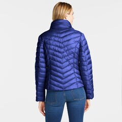 Reversible Packable Puffer Jacket,Nite Sea Heather,large