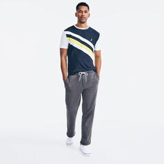 NAVTECH COLORBLOCK SASH T-SHIRT,Navy,large