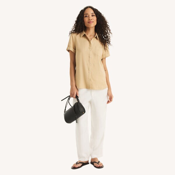 Linen Camp Shirt