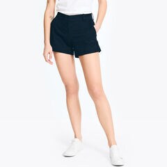 4" STRETCH-TWILL SHORT,Stellar Blue Heather,large