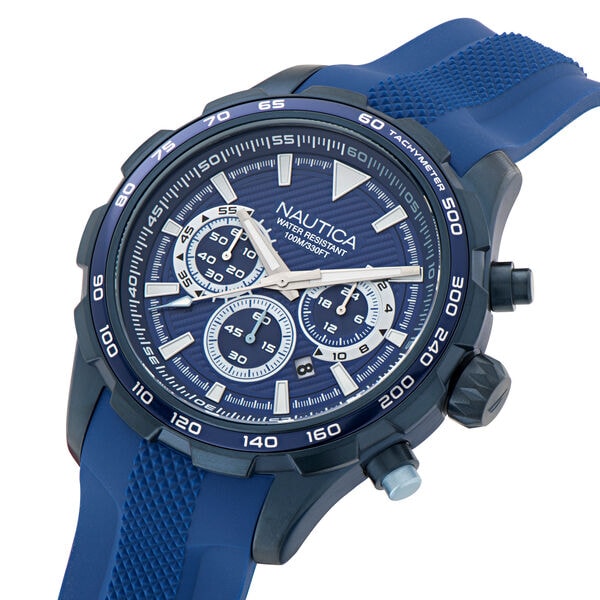 NST Silicone Chronograph Watch