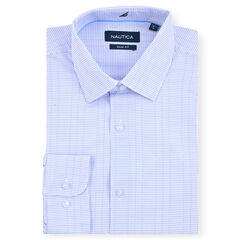 Printed Wrinkle-Resistant Dress Shirt,Sandcove,large