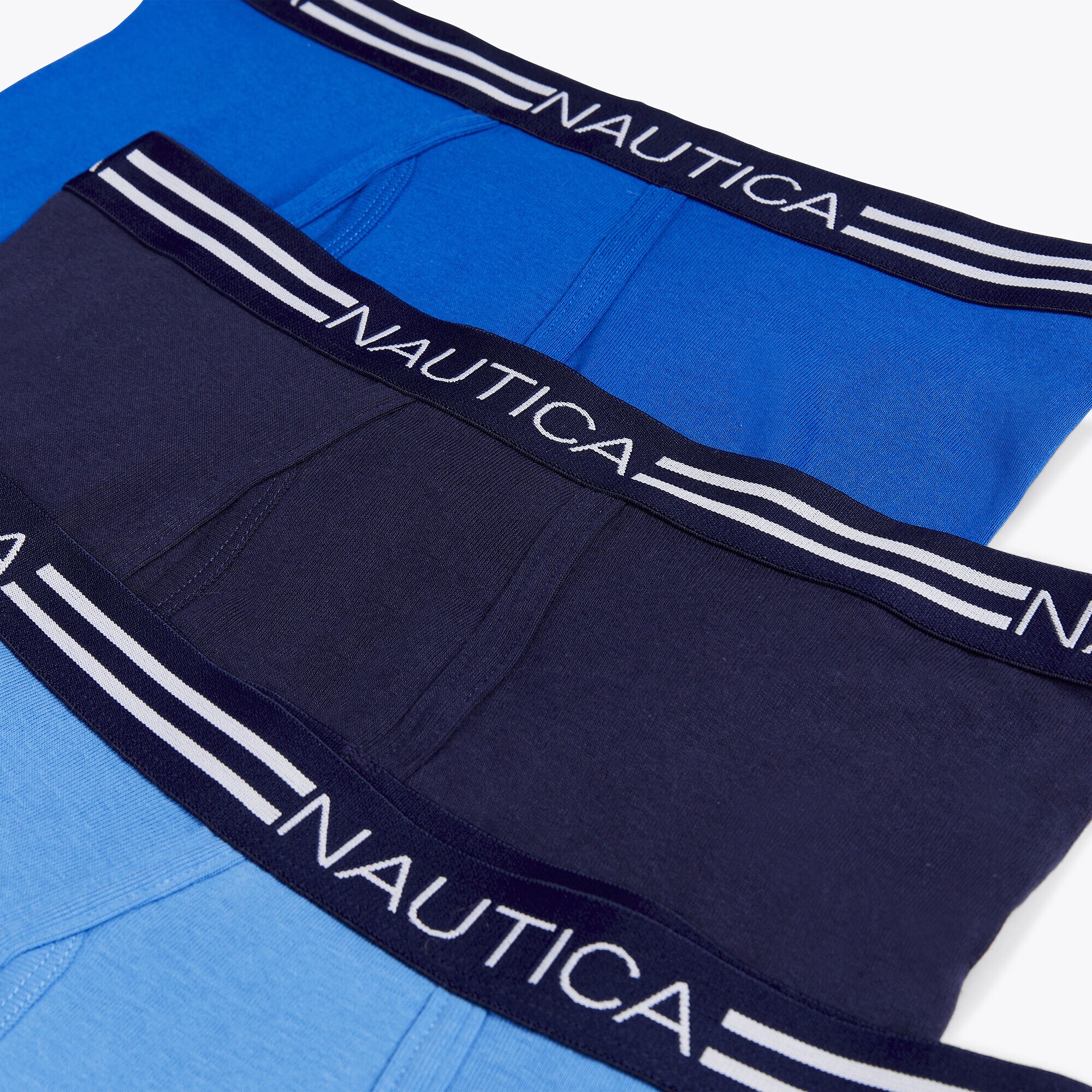 🩲 3 PACK NAUTICA MEDIUM Boxer Briefs Soft Stretch Cotton Classic Fit  Tagless M 