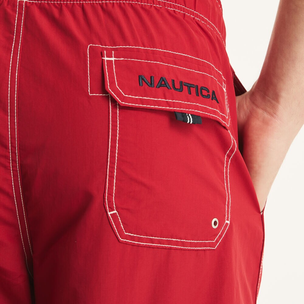 8" SIGNATURE QUICK-DRY SWIM,Nautica Red,large