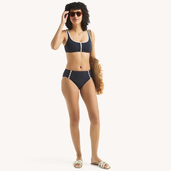 Textured Swim Top