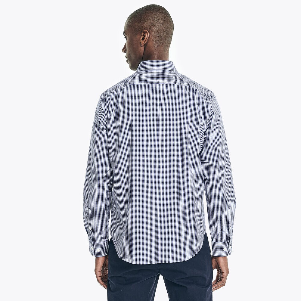 PLAID SHIRT,Cobalt Wave,large
