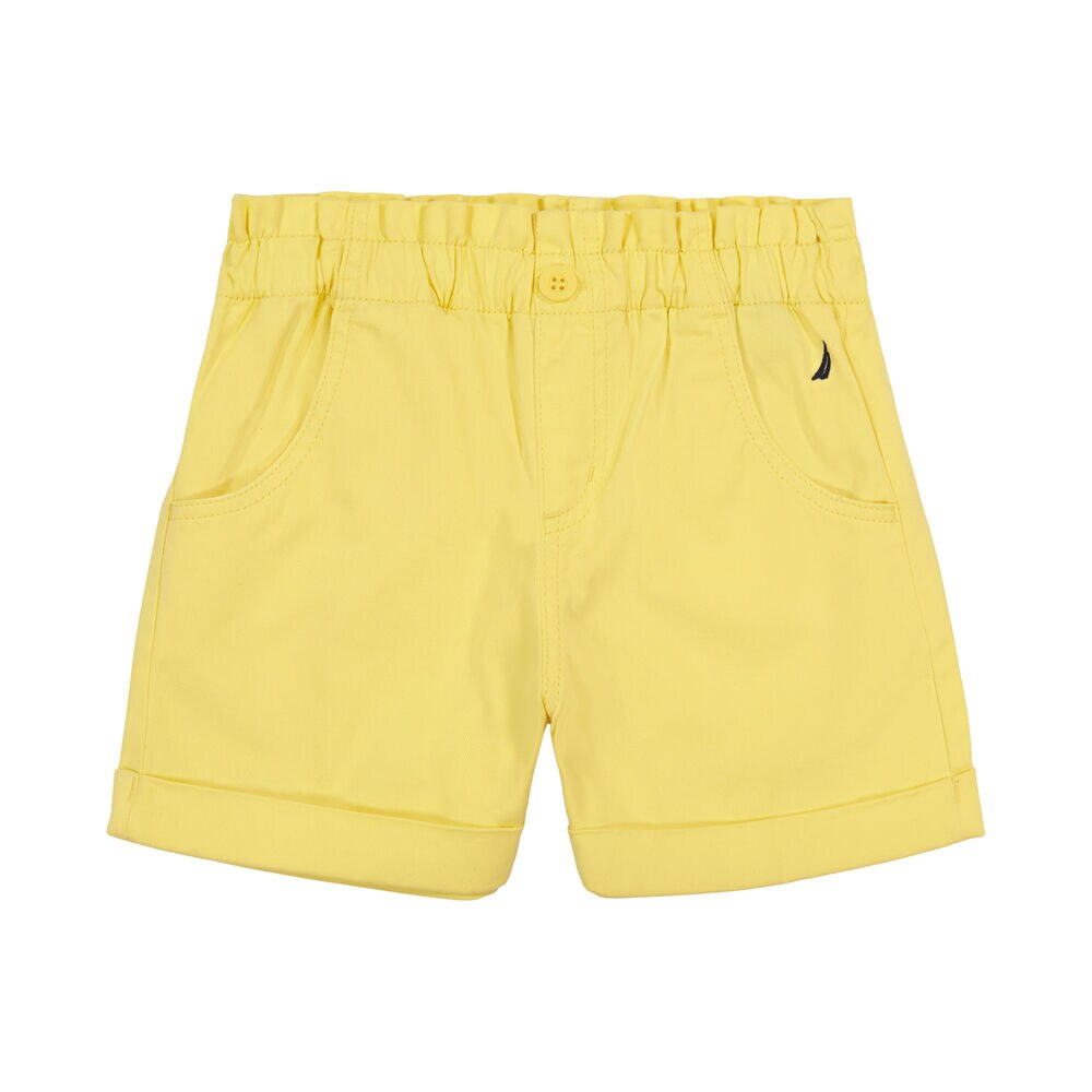 GIRLS' PAPERBAG SHORT (7-16),Oro,large