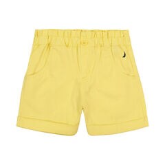 GIRLS' PAPERBAG SHORT (7-16),Oro,large