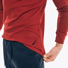 LONG-SLEEVE CREWNECK THERMAL,Cranberry,large