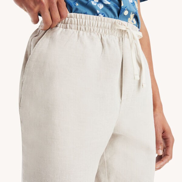 Linen Drawstring Pant