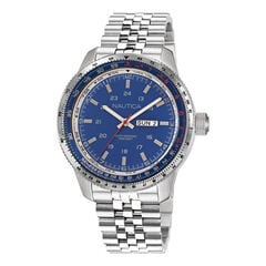 STAINLESS STEEL 3-HAND WATCH,Multi,large
