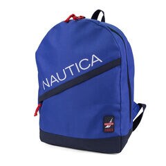 Nautica Diagonal Zip Sport Backpack - Ice Blue,Ice Blue,large