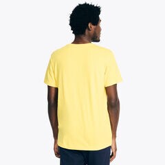 Nautica Sailing Graphic T-Shirt,Soft Yellow,large