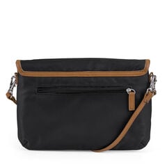 NYLON MINI WALLET CROSSBODY BAG,Black,large